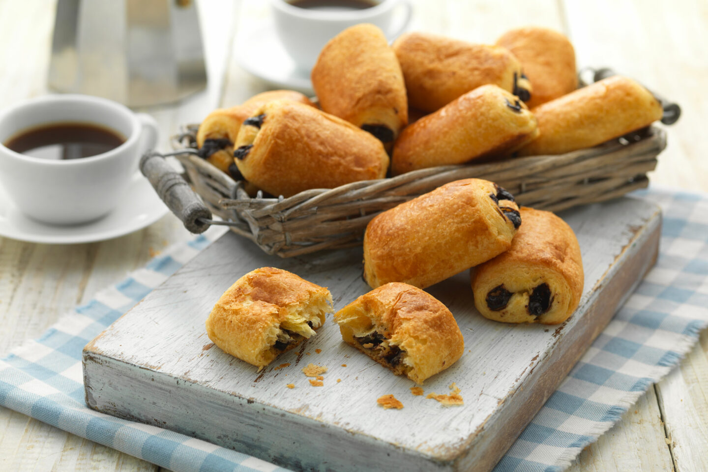 Breakfast Mini Chocolate Croissants