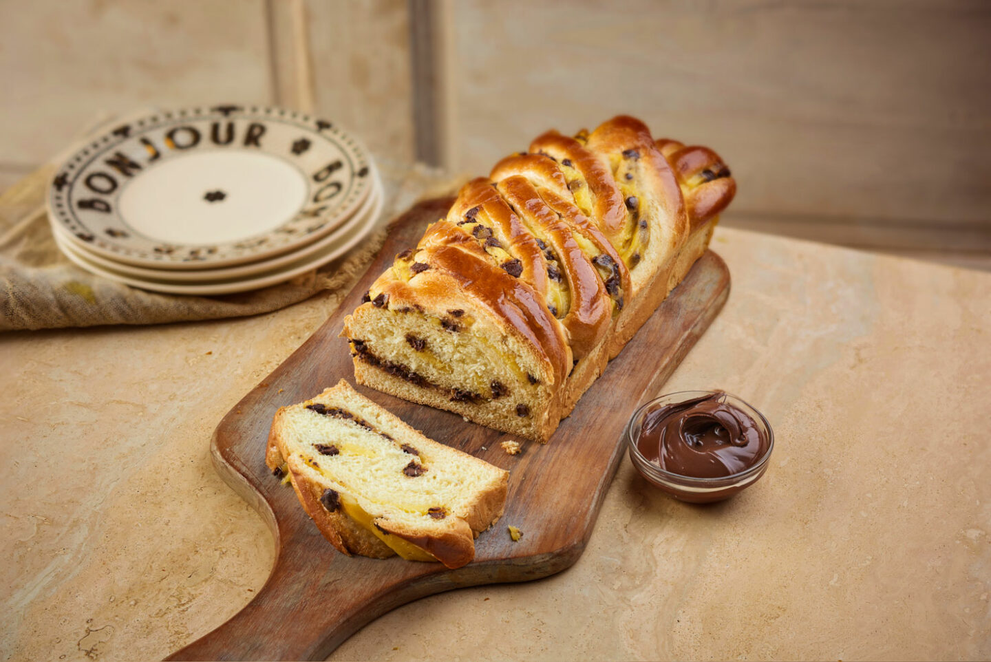 Chocolate Chip Brioche To Share