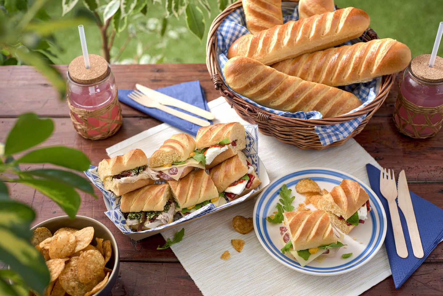 Baguette Sandwiches
