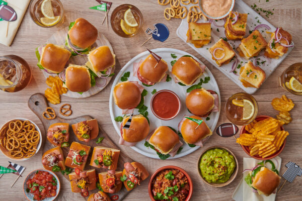 St Pierre Game Day Table Spread - Platter Ideas